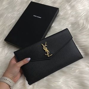 YSL envelope pouch